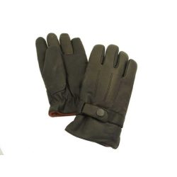 Kesztyű Téli Bőr Rövid L