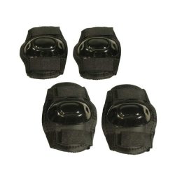 Térd Könyök Védő Fekete M