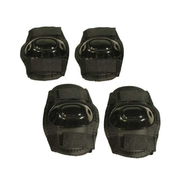 Térd Könyök Védő Fekete M