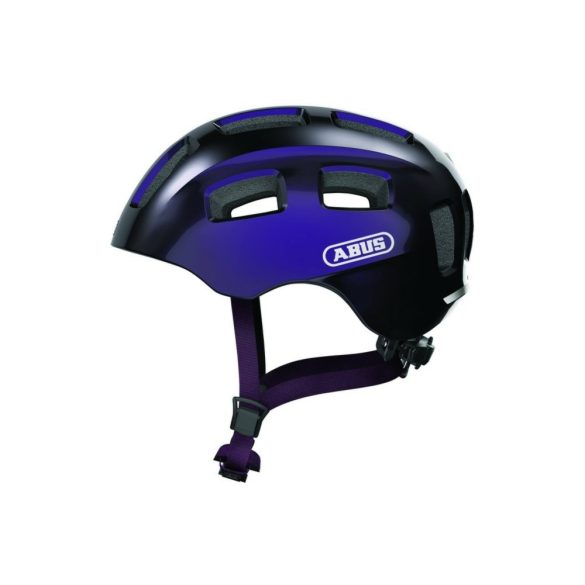 ABUS kerékpáros gyerek sisak Youn-I 2.0, In-Mold, black violet, M (52-57 cm)