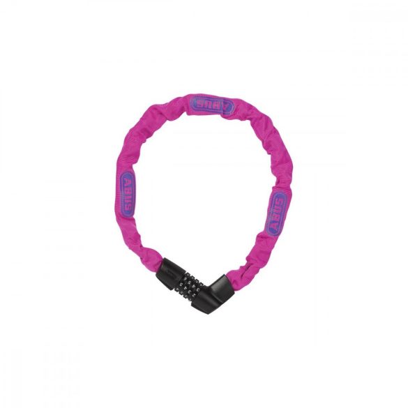 ABUS láncos lakat számzárral 1385/75 Tresor, neon pink