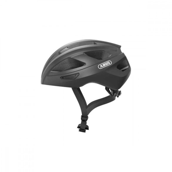 ABUS kerékpáros sport sisak Macator, In-Mold, titan (fényes), L (58-62 cm)