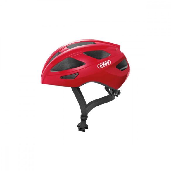 ABUS kerékpáros sport sisak Macator, In-Mold, blaze red, M (52-58 cm)