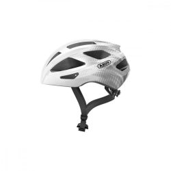   ABUS kerékpáros sport sisak Macator, In-Mold, white, Silver, M (52-58 cm)