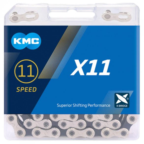 Lánc KMC X11 11 speed SIL/BLK