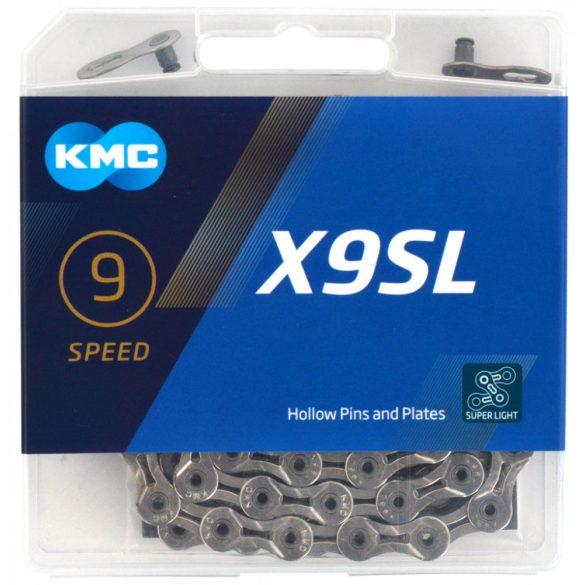 Lánc KMC X9 SL silver
