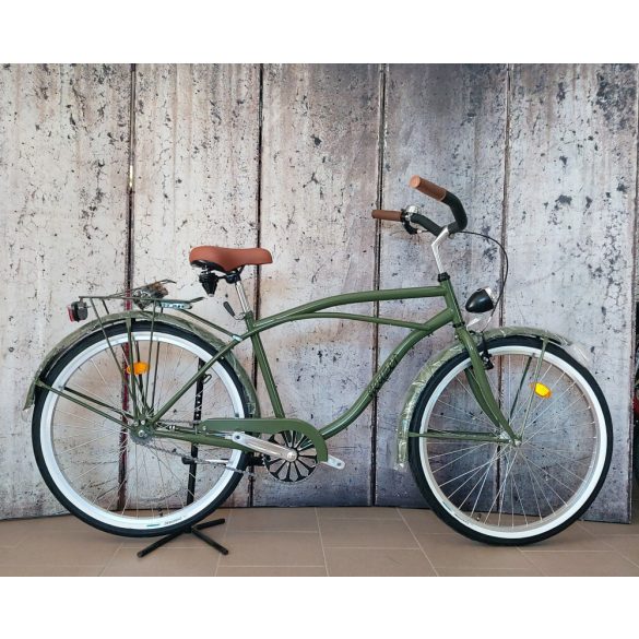 NEUZER CRUISER CITY 1S FÉRFI KATONAZÖLD