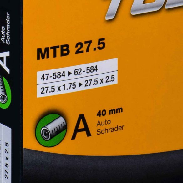 Continental belső tömlő kerékpárhoz MTB 27,5 B+ 57/70-584 A40 dobozos (Egységkarton: 25 db)