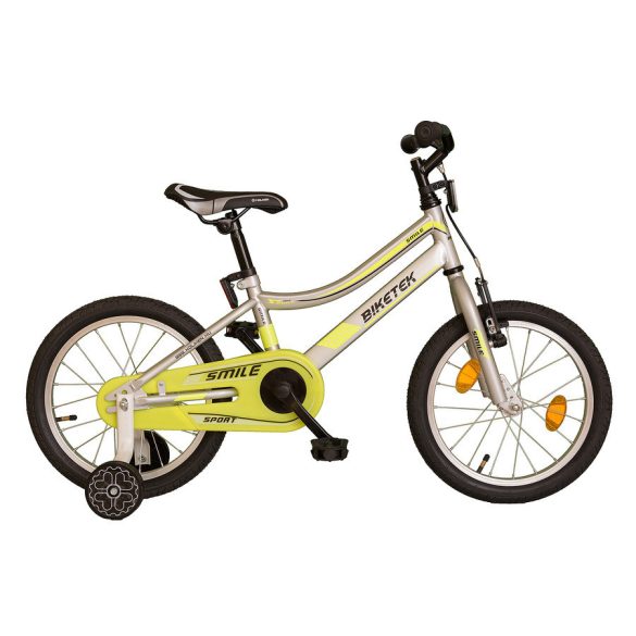 Koliken Biketek 16" Smile gyerek kerékpár Sárga