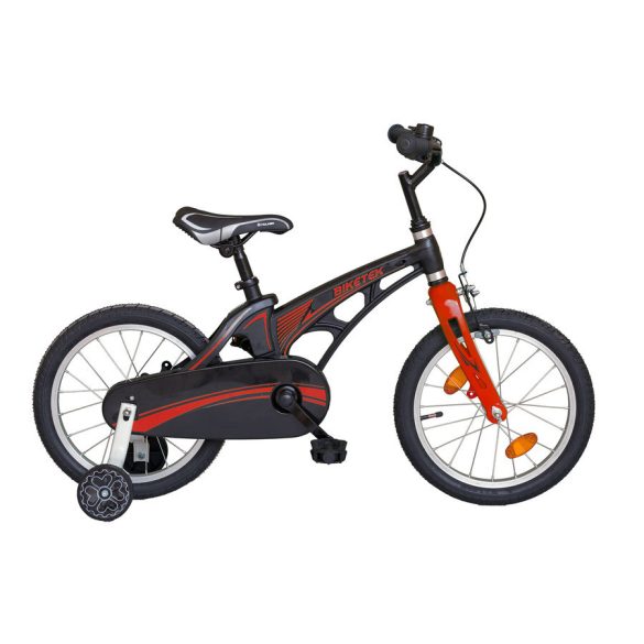 Koliken Biketek 16" Magnézium gyerek kerékpár Fekete/Piros