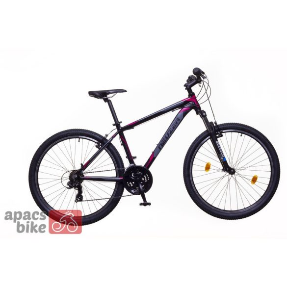 Neuzer Duster Hobby férfi fekete/ pink-szürke 19 MTB Sport kerékpár