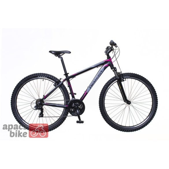 Neuzer Jumbo Hobby férfi fekete/pink-szürke 17 MTB Sport kerékpár