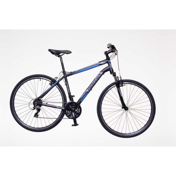 Neuzer X200 férfi fekete/kék-szürke 21 Cross kerékpár