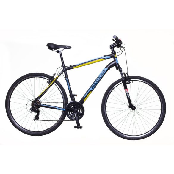 Neuzer X100 férfi fekete/kék-sárga 19 Cross kerékpár