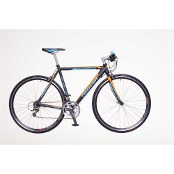   Neuzer Courier RS fekete/cyan-narancs 52 cm Fitness kerékpár