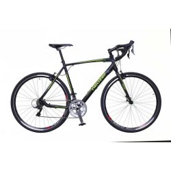   Neuzer Courier CX fekete/zöld-szürke matte 50 cm Gravel kerékpár