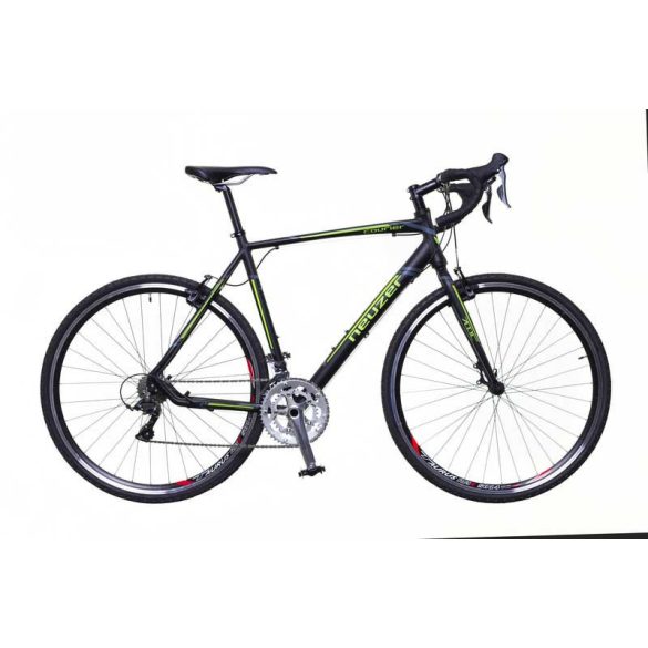Neuzer Courier CX fekete/zöld-szürke matte 53 cm Gravel kerékpár
