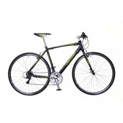   Neuzer Courier DT fekete/zöld-szürke 56 cm matte Fitness kerékpár