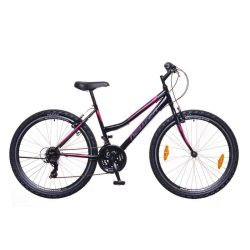   Neuzer Nelson 30 női fekete/szürke-pink 15 MTB Hobby kerékpár
