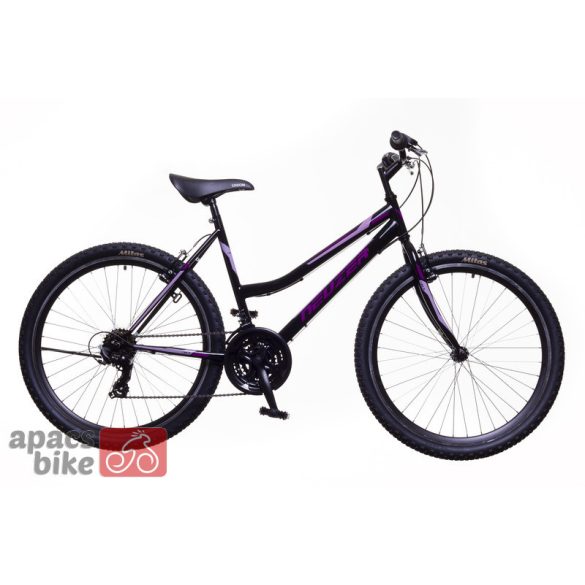 Neuzer Nelson 30 női fekete/purple-mallow 19 MTB Hobby kerékpár