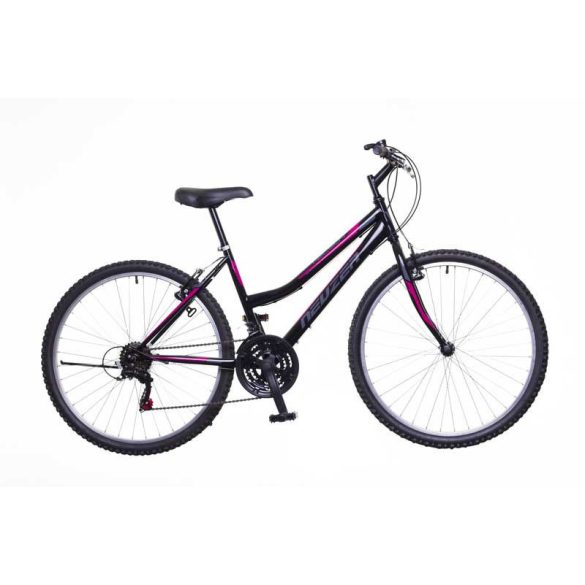 Neuzer Nelson 18 női fekete/szürke-pink 15 MTB Hobby kerékpár