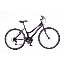   Neuzer Nelson 18 női fekete/szürke-pink 17 MTB Hobby kerékpár