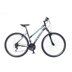 Neuzer X200 női fekete/fehér-blue 17 Cross kerékpár