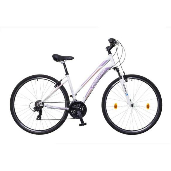 Neuzer X-Zero női fehér/mallow-Rózsa 17 Cross kerékpár