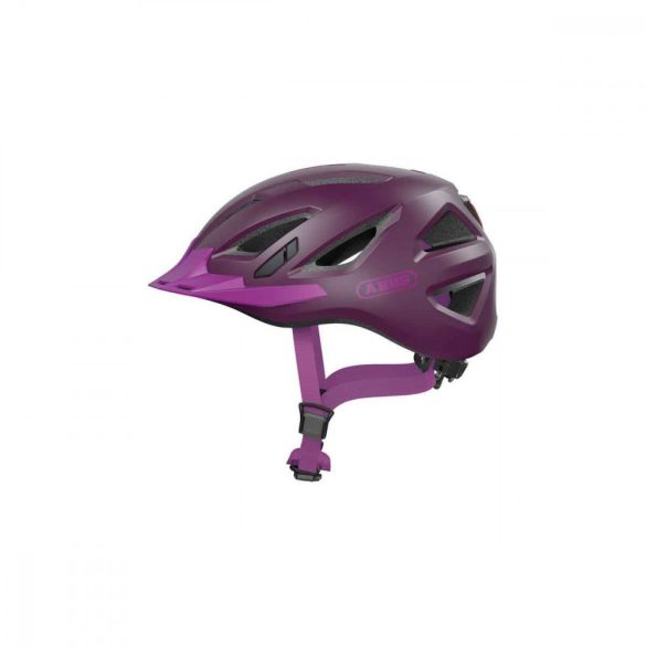 ABUS kerékpáros városi sisak Urban-I 3.0, In-Mold, core purple, M (52-58 cm)