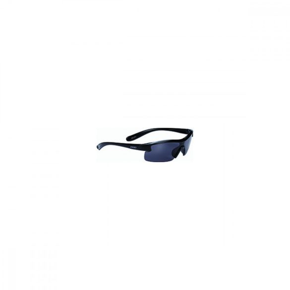 BSG-54 kerékpáros szemüveg Kids fényes fekete keret / PC füst lencsékkel