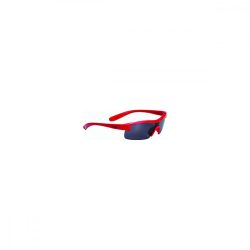   BSG-54 kerékpáros szemüveg Kids fényes piros keret / PC füst lencsékkel