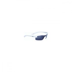   BSG-54 kerékpáros szemüveg Kids fényes fehér keret / PC füst lencsékkel
