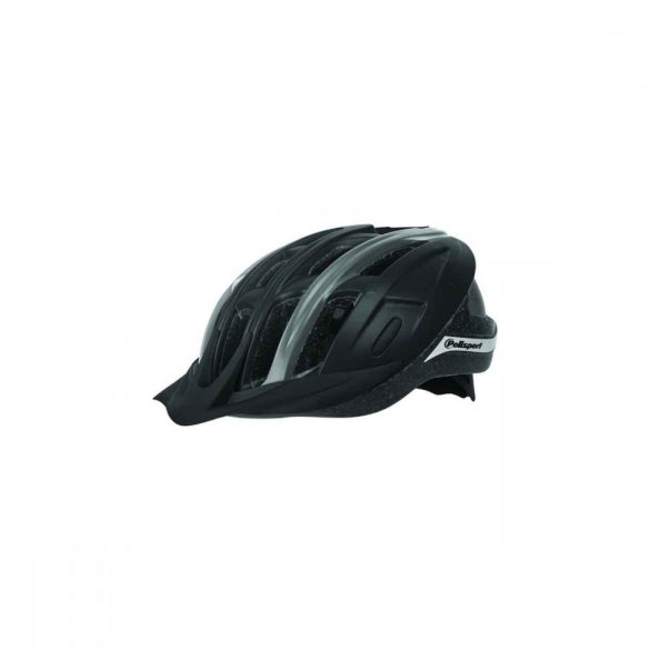 Polisport kerékpáros sport sisak Ride In, In-Mold, sötétszürke/fekete, M (54-58 cm)