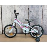 Koliken Biketek 16" Smile gyerek kerékpár Fehér/Pink