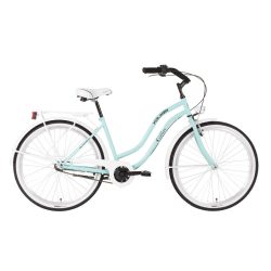 26" Koliken Cruiser kerékpár női türkiz agyváltós