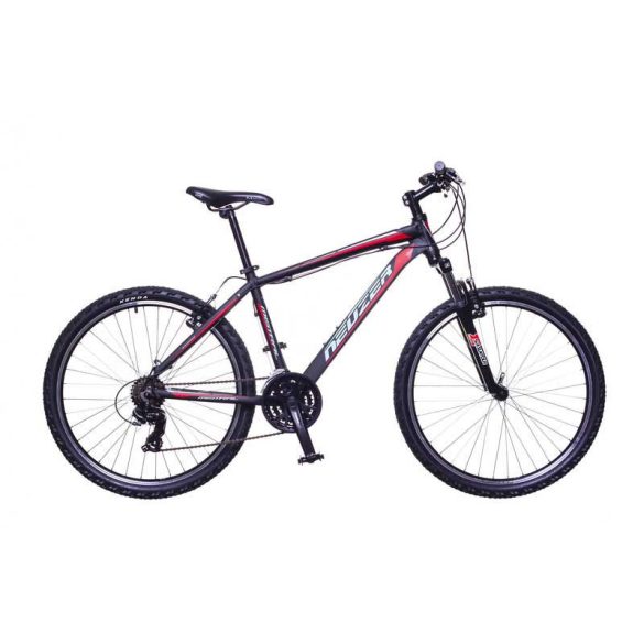 Neuzer Mistral 50 férfi fekete/red-cyan 19 MTB Hobby kerékpár