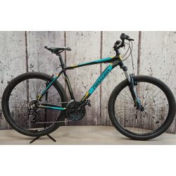   Neuzer Duster Hobby férfi fekete/ türkiz-sárga 19 MTB Sport kerékpár