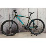 Neuzer Duster Hobby férfi fekete/ türkiz-sárga 19 MTB Sport kerékpár