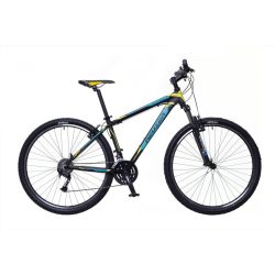   Neuzer Duster Hobby férfi fekete/ türkiz-sárga 21 MTB Sport kerékpár