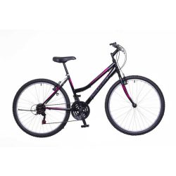   Neuzer Nelson 18 női fekete/szürke-pink 15 MTB Hobby kerékpár