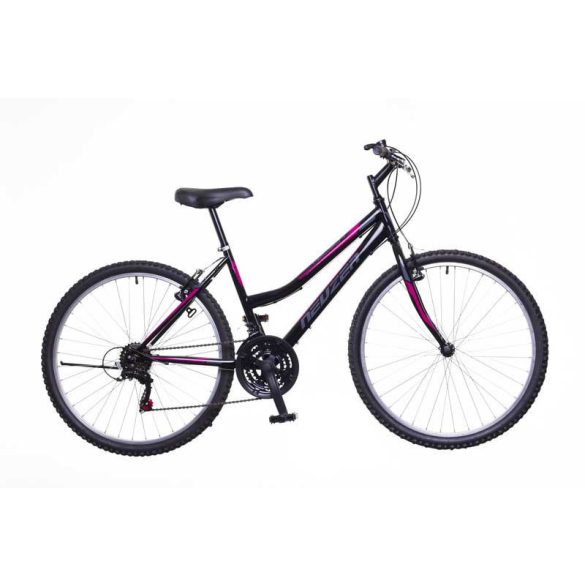 Neuzer Nelson 18 női fekete/szürke-pink 15 MTB Hobby kerékpár