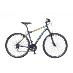 Neuzer X200 férfi fekete/kék-sárga 19 Cross kerékpár