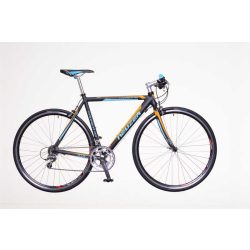   Neuzer Courier RS fekete/cyan-narancs 50 cm Fitness kerékpár