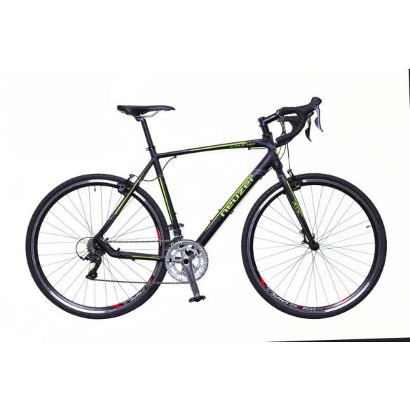 Neuzer Courier CX fekete/zöld-szürke matte 53 cm Gravel kerékpár