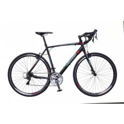   Neuzer Courier CX fekete/türkiz-piros matte 50 cm Gravel kerékpár