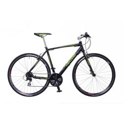   Neuzer Courier  fekete/zöld-szürke 53 cm matte Fitness kerékpár