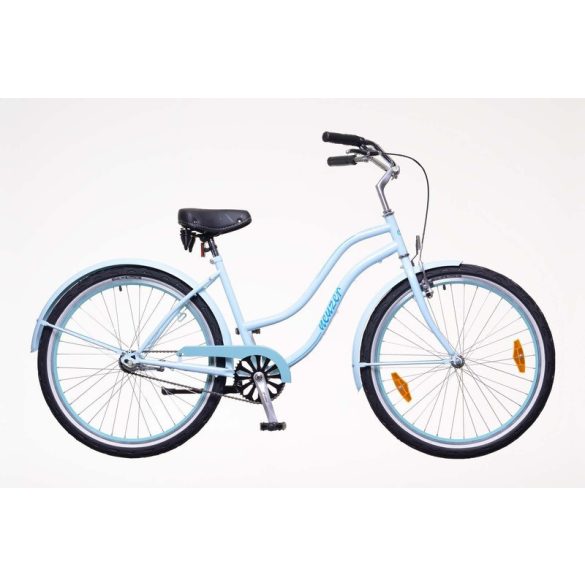 Neuzer Sunset női babyblue/türkiz Cruiser kerékpár