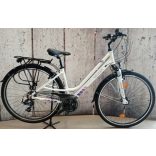 Neuzer Ravenna 100 női fehér/ lila matt 19 Acél hajtóművel!