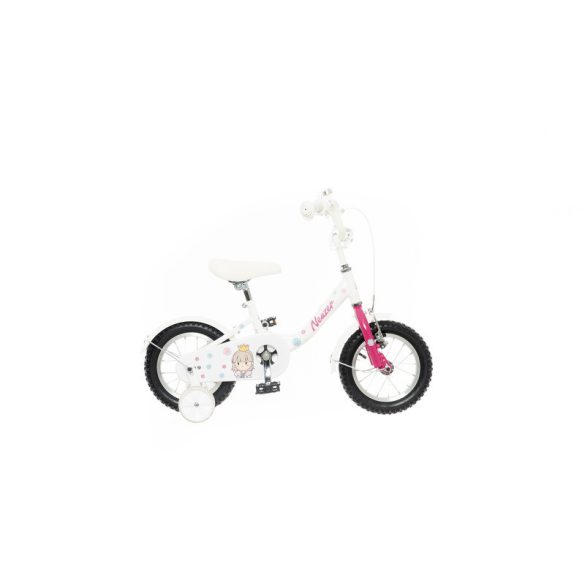 Neuzer BMX 12 lány fehér/pink hercegnős