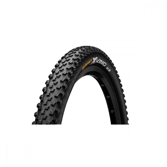 Continental MTB gumiabroncs kerékpárhoz 55-584 Cross King 2.2 ShieldWall 27,5x2,2 fekete/fekete, Skin hajtogathatós